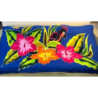 New Design Rayon Sarong Hand Painted Beachwear for Summer